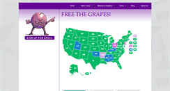 Desktop Screenshot of freethegrapes.org